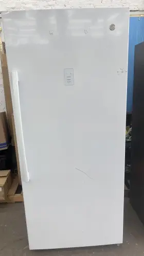 Fuf21dlrww Ge Garage Ready 21.3 Cu. Ft. Frost Free Defrost Upright Freezer In White