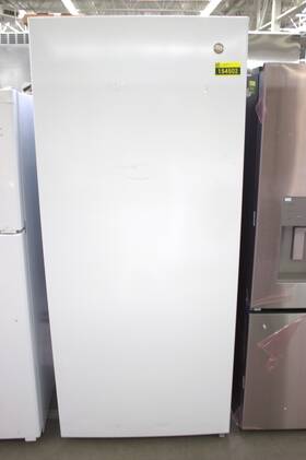 Ge Fuf21qrrww 33 Inch White 21.3 Cu. Ft. Garage Ready Upright Freezer Nob #154502