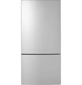 Gbe17hyrfs Ge Energy Star 17.7 Cu. Ft. Counter-depth Bottom Freezer Refrigerator