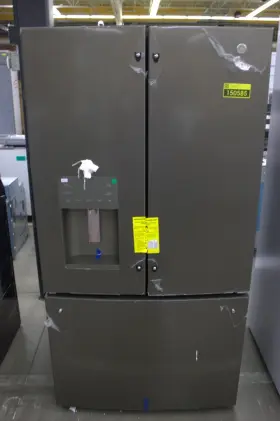 Gfe26jmmes Ge 36 Inch Slate 25.6 Cu. Ft. French Door Refrigerator Nob #150585