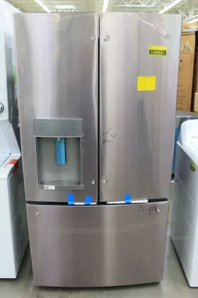 Gfe28gynfs Ge 36 Inch Stainless 27.7 Cu. Ft. French Door Refrigerator Nob #149881