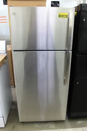 Gie17gsnrss Ge 28 Inch Stainless 16.6 Cu. Ft. Top-freezer Refrigerator Nob #151066