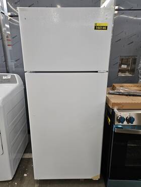 Ge Gie18gtnrww 28 Inch White Top-freezer Refrigerator Nob #160146