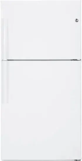 Gie21gthww Ge 33 Inch Top Freezer Refrigerator -