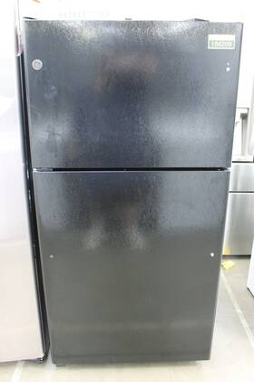 Ge Gie22jtnrbb 33 Inch Black Top-freezer Refrigerator Nob #156209