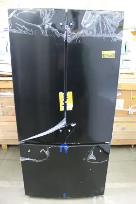 Gne25jgkbb Ge 33 Inch Black 24.7 Cu. Ft. French Door Refrigerator Nob #150774