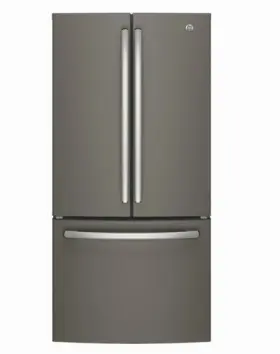 Gne25jmkes Ge 33 Inch French Door 24.7 Cu. Ft. Refrigerator -
