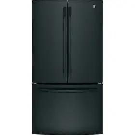Gne27jgmbb Ge 27.0 Cu. Ft. French-door Refrigerator With Internal Water Dispenser