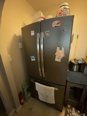Gns23gmhbfes Ge 22.7 Cu. Ft. French-door Refrigerator Local Pickup