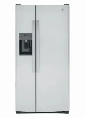 Gse23gypfs Ge 33 Inch Side By Refrigerator With 23.0 Cu. Ft. -