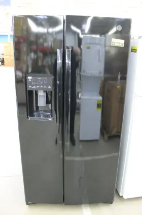 Gse25ggpbb Ge 36 Inch Black 25.3 Cu. Ft. Side By Refrigerator Nob #156681