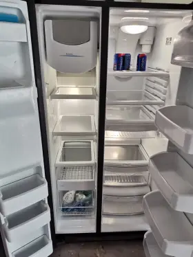 Gse25hmhghes Ge Dual Door Fridge With Ice And Water