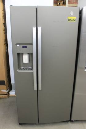 Ge Gss23gmpes 33 Inch Slate 23.01 Cu. Ft. Side By Refrigerator Nob #154457