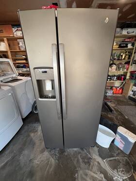 Ge Gss23gmpfces Side-by-side Refrigerator Stainless Steel Water Ice Maker