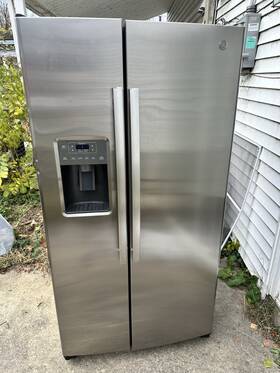 Ge Gss25gypecfs Brand New Refrigerator Side By