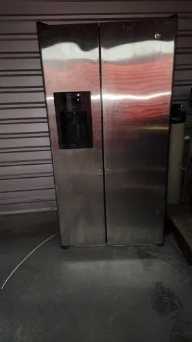 Gss25iynfs Ge 36 Inch Stainless 25.1 Cu. Ft. Side By Refrigerator Nob #147000