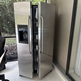 Ge Gss25wsta General Electric Stainless Steel Outdoor Refrigerator