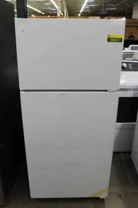 Gte16dtnrww Ge 28 Inch White 15.6 Cu. Ft. Top-freezer Refrigerator Nob #150477