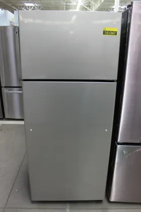 Gte18dcnrsa Ge 28 Inch Silver Top-freezer Refrigerator Nob #151347