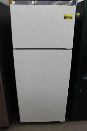 Gte18gtnrww Ge 28 Inch White Top-freezer Refrigerator Nob #150826