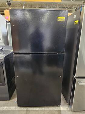 Ge Gte21gthbb 33 Inch Black 21.1 Cu. Ft. Top-freezer Refrigerator Nob #160327