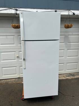 Ge Gth18abt2rww Top Freezer Refrigerator 13.89 Cu Ft Roselle Nj