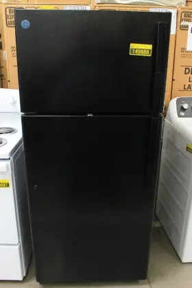 Gts17dtnrbb Ge 28 Inch Black Freestanding Top-freezer Refrigerator Nob #149888