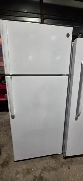 Gts18gthfrww Ge Top Freezer Fridge 17.5 Cu Ft