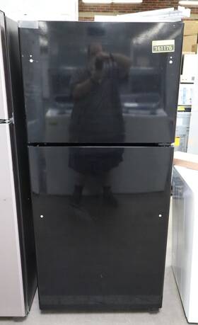 Ge Gts19kgnrbb 30 Inch Black 19.2 Cu. Ft. Top-freezer Refrigerator Nob #161176