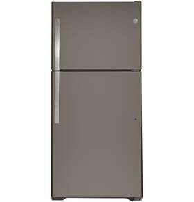 Ge Gts19kmnres Ge19.2 Cu. Ft. Top Freezer Refrigerator In Slate Fingerprint Resistant Garage