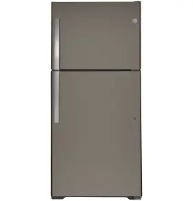 Gts19kmnres Ge Ge19.2 Cu. Ft. Top Freezer Refrigerator In Slate Fingerprint Resistant Garage