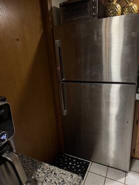 Ge Gts22ksnrss Refrigerator .. Fridge Stainless Steel Appliance