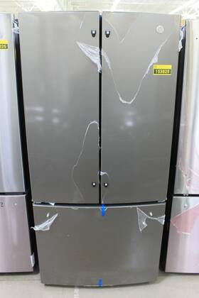 Ge Gwe19jmles 33 Inch Slate Cd French Door Refrigerator Nob #153825
