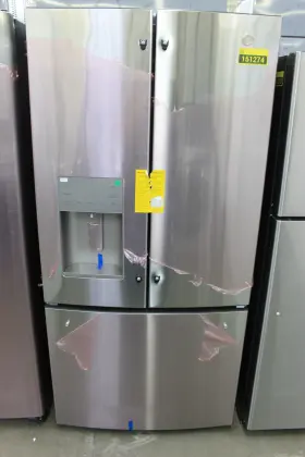 Gye18jylfs Ge 33 Inch Stainless Cd 17.5 Cu. Ft. French Door Refrigerator Nob #151274