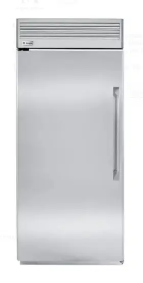 Zirp360nhlh Ge Monogram 36 Inch Built-in Full Refrigerator With Wine Caddy -