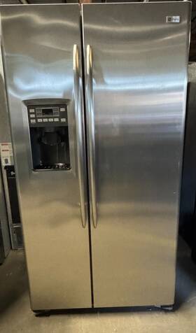 Ge Pscs3rgxss Profile 23.3 Cu. Ft. Stainless Steel Side-by-side Refrigerator