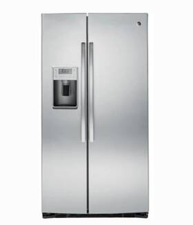 Ge Pse25kshss Profile 36 Inch Side-by-side Refrigerator With 25.4 Cu. Ft. Capacity -