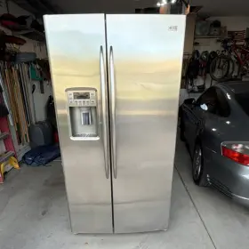 Pshs9pgzbcss Ge Profile Stainless Steel Side-by-side Refrigerator Ice Maker