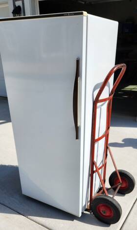 Ge Ta11sbr General Electric 1980s Vintage Refrigerator Fully Functional 10.6 Cf