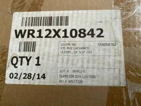 Wr12x10842 Ge New Refrigerator Freezer Stainless Steel Handle Nib Nos