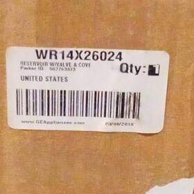 Ge Wr14x26024 Nib Oem G.e. Reservoir With Valve And Cove Assembly