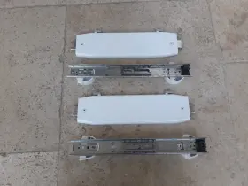 Wr72x10282 Ge Wr72x10219 Refrigerator Rail Slide Set Wr72x10281 Oem
