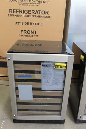 Ge Zdwr240nbs Monogram 24 Inch Stainless 57-bottle Wine Reserve Nob #155156