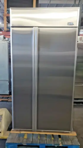 Zis420nnii Ge Display Model 42 Inch Monogram Refrigerator Perfect Stainless Doors