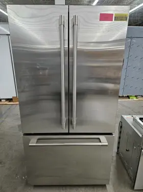 Zwe23psnss Ge Monogram 36 Inch Stainless Steel French Door Refrigerator #123165 Bp