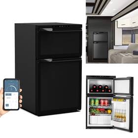 Gearzaar 10006167 2-way 12v / 110v Fridge Rv Truck Refrigerator 2.8 Cu.ft Quiet Hotel Dorm