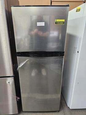 Haier Ha10tg21ss Aier 24 Inch Stainless 9.8 Cu. Ft. Top-freezer Refrigerator Nob #155484