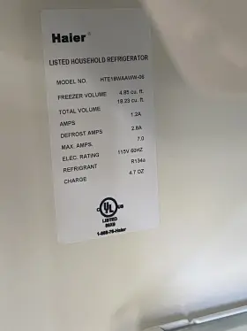 Hte18waaww-06 Haier Refrigerator
