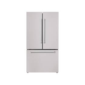 Hallman Hrfsfdbm36ss New 36 Inch Freestanding Stainless French Door Counter Depth Refrigerator