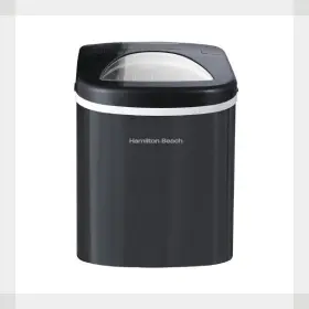 Hamilton Beach 058465822897 Compact Countertop Ice Maker 26lbs Of Per Day Black